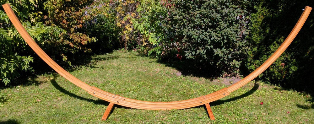 Bamboo Hammock Stand - Eco-Friendly XL Wood Stand | Hammock Universe ...